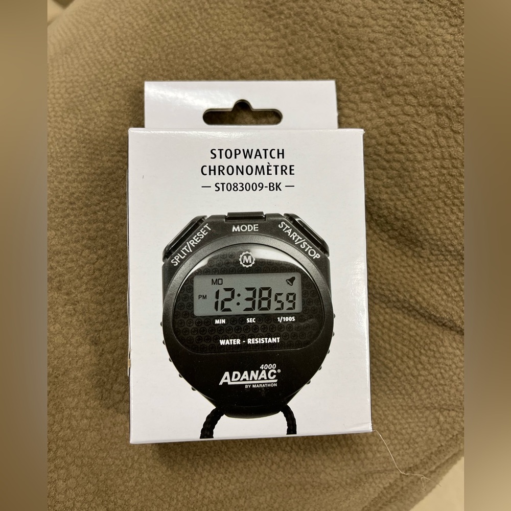 Digital stopwatch